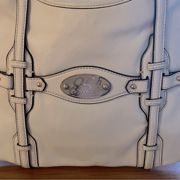 HOST PICK⭐️ Gucci Cream Leather 85th Anniversary Hobo🤍Limited🤍Authentic - Picture 2 of 16